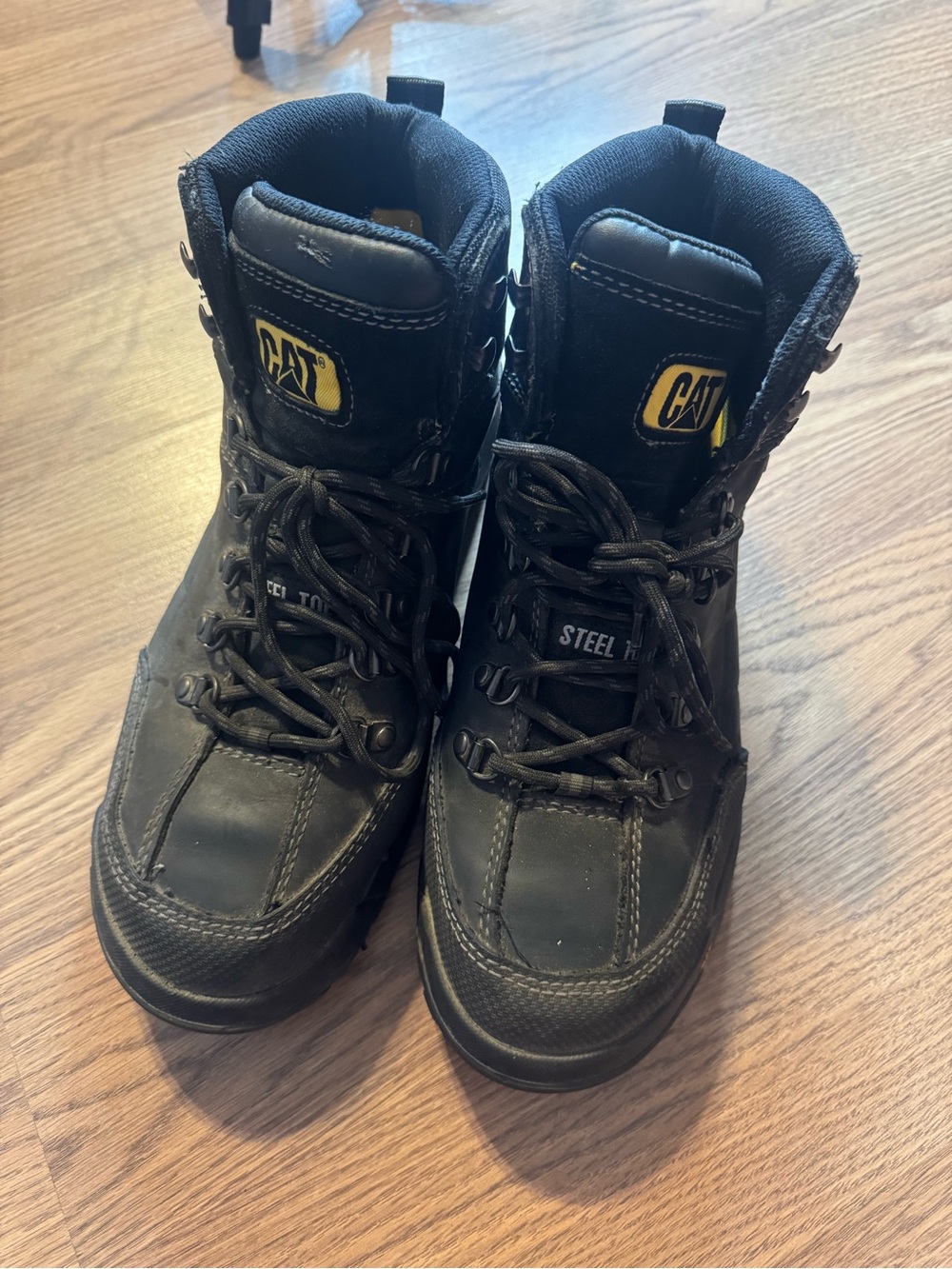 CAT Men’s Waterproof Steel Work Boots